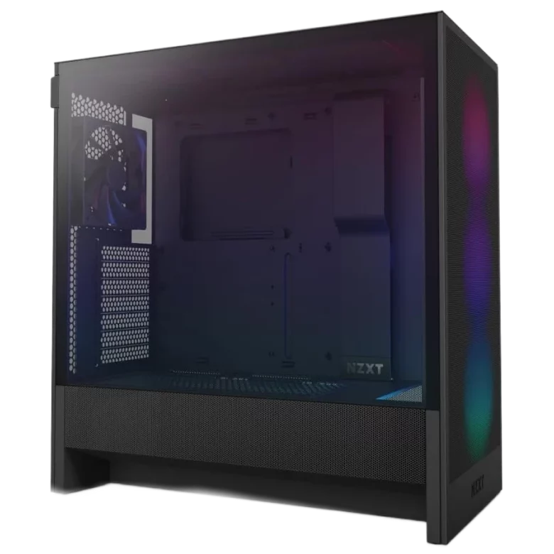 NZXT H5 Flow RGB (2024) (5x NZXT ARGB ventilator, 1x NZXT ventilator)