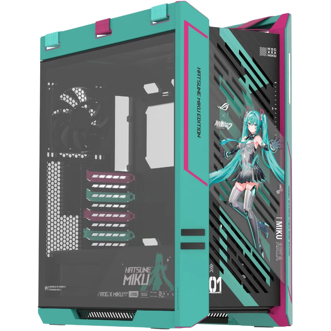 ASUS ROG Helios II Hatsune Miku (4x ASUS ventilator)